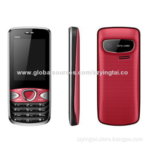 2.4-inch Dual-SIM Low-end GSM Mobile Phones, 32 + 16MB Memory